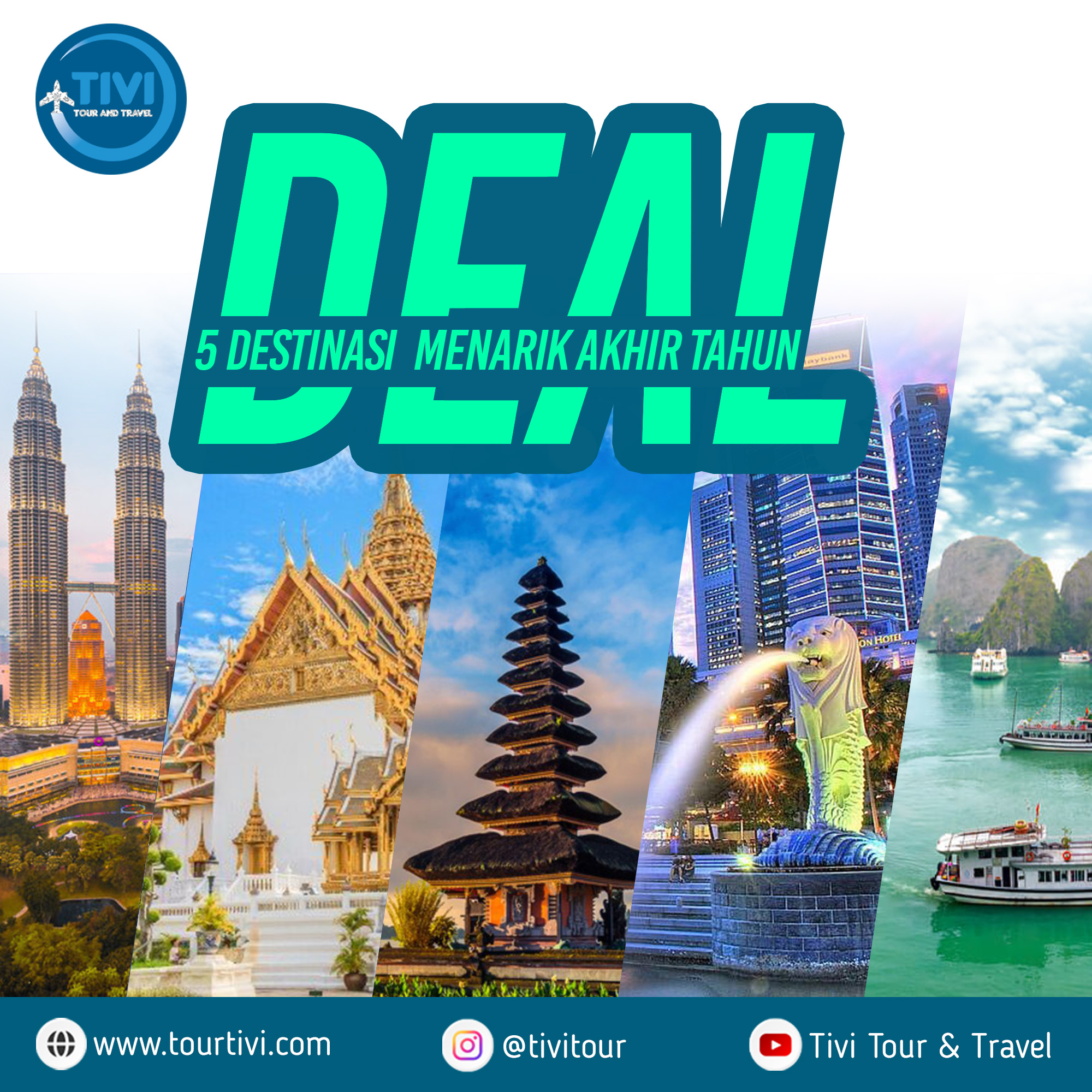 5 Destinasi menarik akhir tahun.